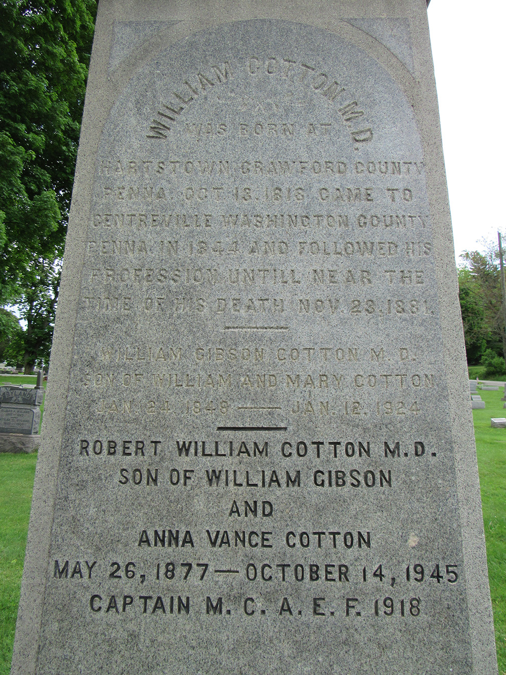 tombstone